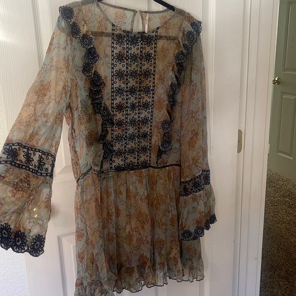 Free People Sheer Dress